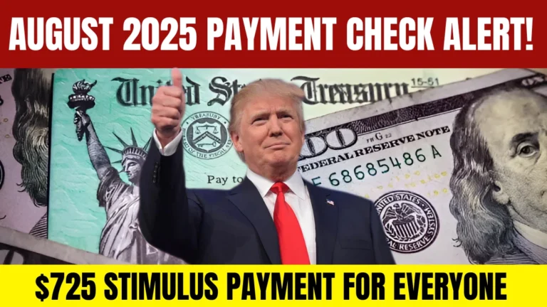 $725 stimulus payment 2025, FFSEP August 2025 schedule, Sacramento income pilot, $725 monthly check 2025, August 2025 stimulus update,