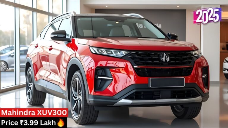 Mahindra XUV300 2025, XUV300 40 kmpl mileage, SUV with sunroof and airbags, Mahindra XUV300 EMI offer, Mahindra SUV 2025 launch,
