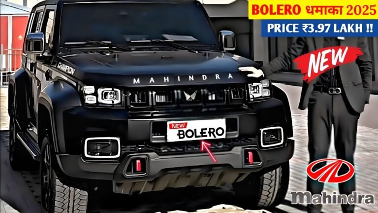 New Mahindra Bolero 2025, Mahindra Bolero CNG model, Bolero 2025 price Rs 7.85 lakh, Mahindra Bolero mileage, CNG SUV India,
