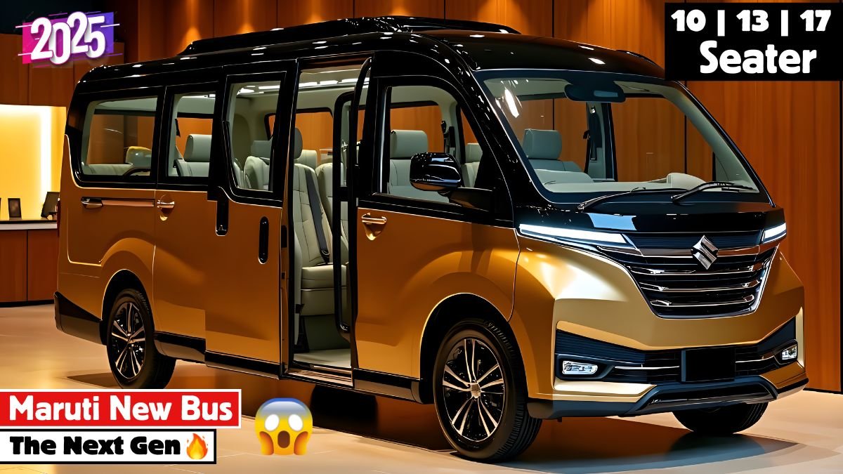 Maruti New Bus, Maruti bus price 2025, budget luxury bus India, Maruti bus mileage, new Maruti passenger vehicle,