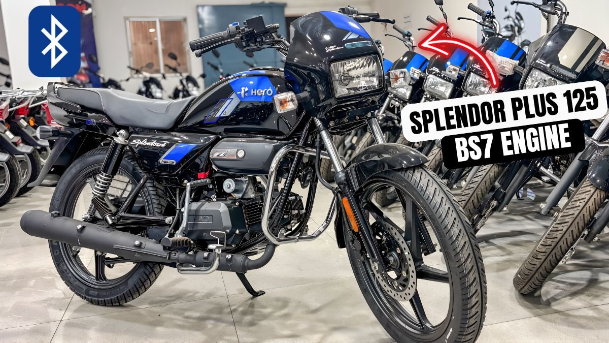 Hero Splendor Plus 125, BS7 engine bike India, 80kmpl mileage bike, Best budget bike 2025, Hero bike under 20000 down payment,