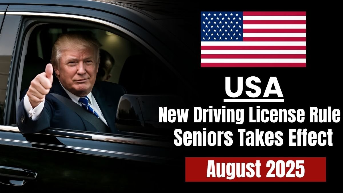 senior driver license renewal 2025, new DMV rules for seniors USA, driving test for elderly drivers, US license rule age 70 plus, vision test requirement for senior drivers,