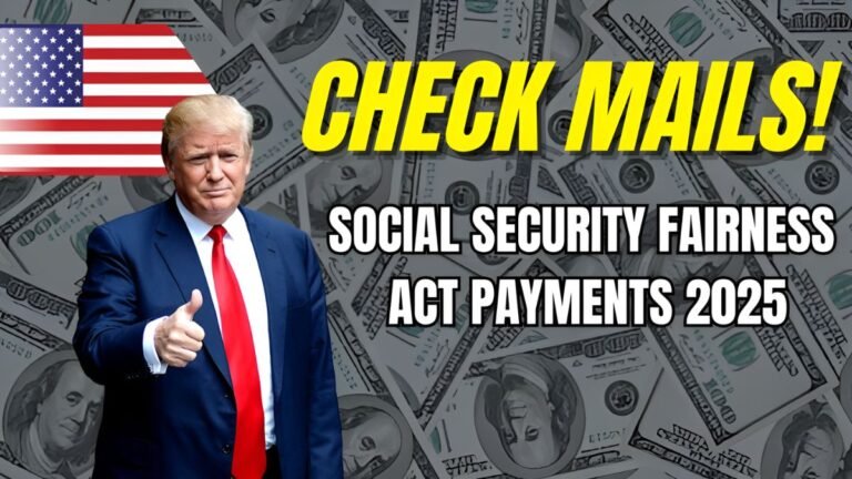 Social Security Fairness Act 2025, Social Security payment 2025, WEP GPO update USA, Social Security eligibility check, public retiree benefits,
