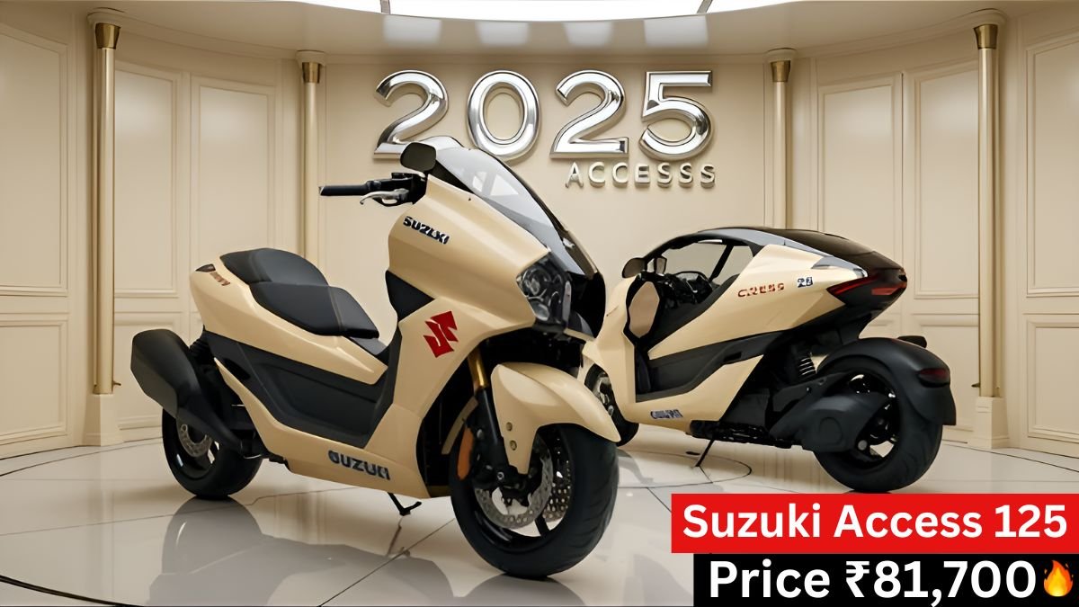Suzuki Access 125 2025, Access 125 Ride Connect Edition, Bluetooth scooter India, 125cc scooter with smart features, Suzuki scooter 2025 launch,