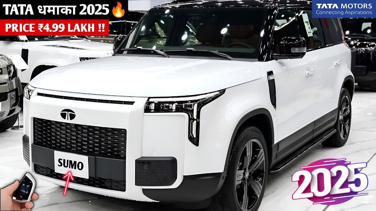 Tata Sumo 2025, 7 seater SUV under 10 lakh, Tata Sumo mileage 2025, Tata Sumo EMI plans, Tata Sumo booking online,
